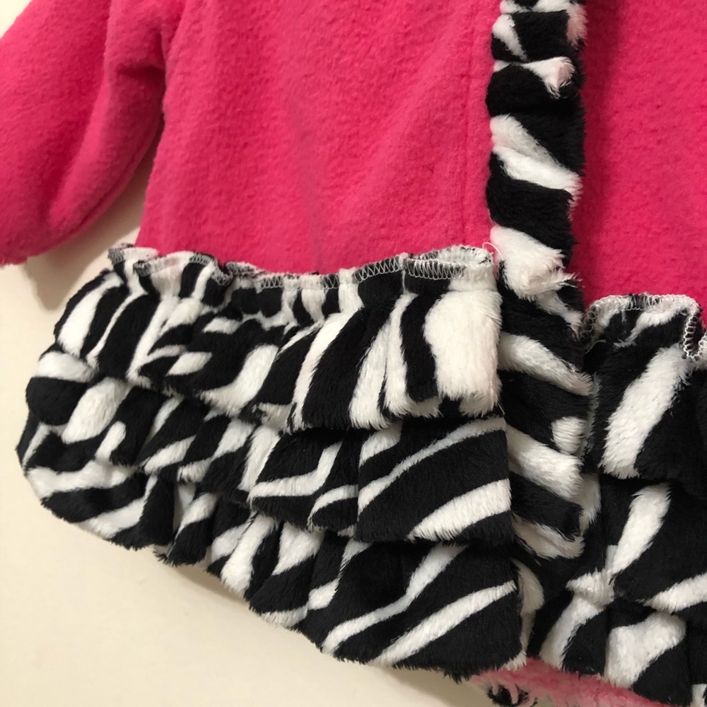 Mudpie Zebra Coat - Picture 3 of 10